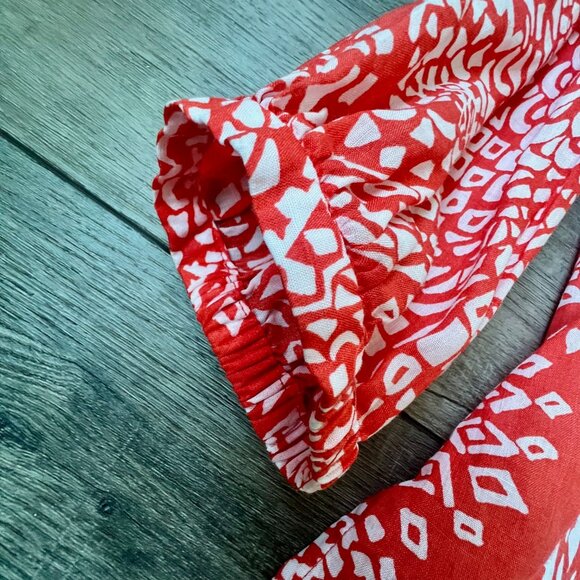 Chico's (2) Linen Lightweight 3/4 Sleeve Button Up Shirt Blouse Workwear Casual - Picture 7 of 11